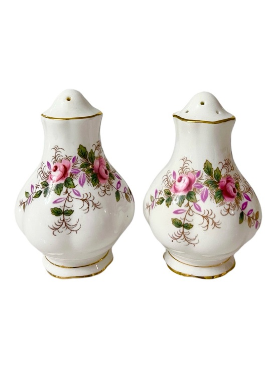 Royal Albert Other - Antique Royal Albert “Lavender Garden” China Salt and Pepper Shakers